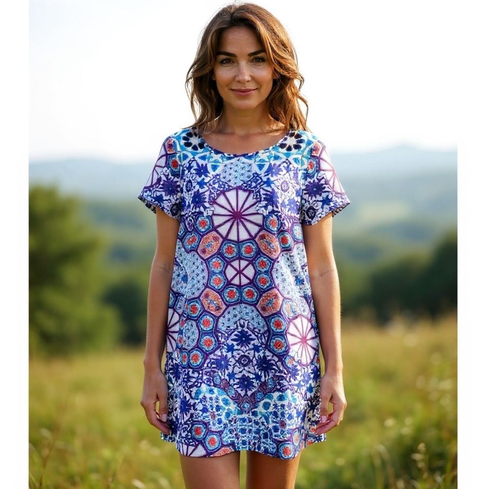MINKPINK Whisper of the Heart Kaeidoscope Dress